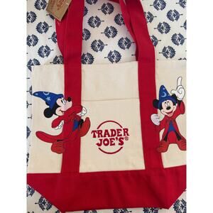 Disney Sorcerer Mickey Custom Made Trader Joes Mini Tote